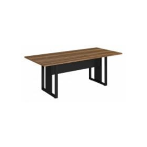 Mesa de Reunião Retangular Pé Quadro.