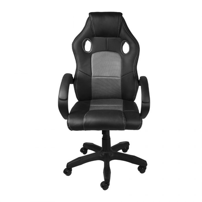 Cadeira RAPTOR Gamer Cinza - Base Rodízio - Image 2