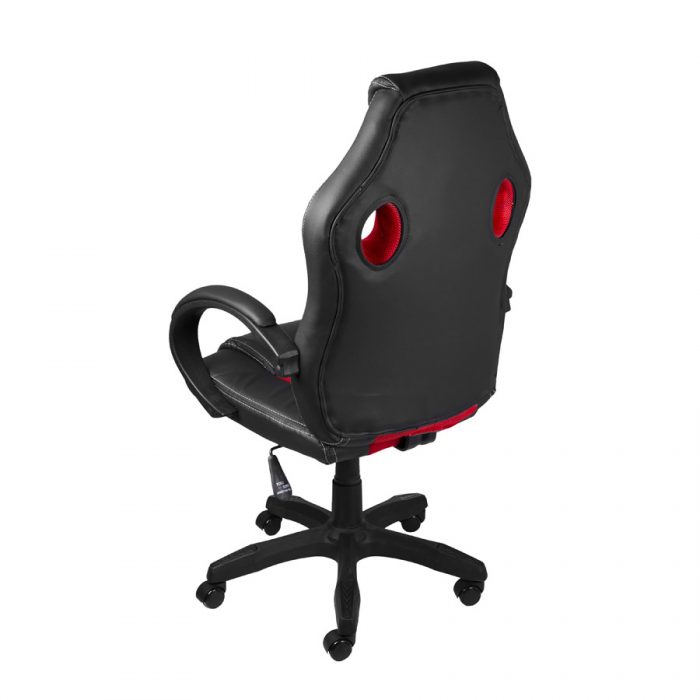 Cadeira RAPTOR Gamer Vermelho – Base Rodízio - Image 3