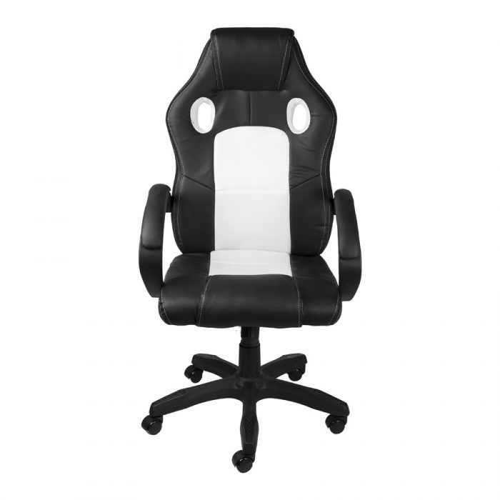 Cadeira RAPTOR Gamer Branco - Base Rodízio - Image 2