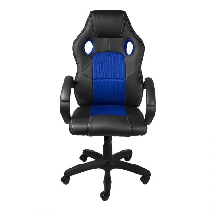 Cadeira RAPTOR Gamer Azul – Base Rodízio - Image 2