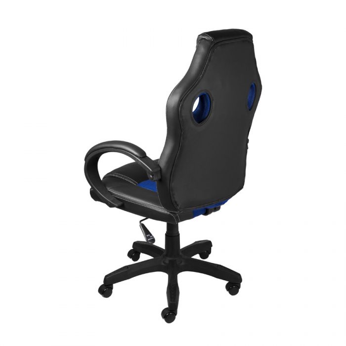 Cadeira RAPTOR Gamer Azul – Base Rodízio - Image 3