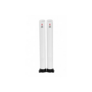 LIXEIRA DE COPOS COM 2 TUBOS ÁGUA BRANCO