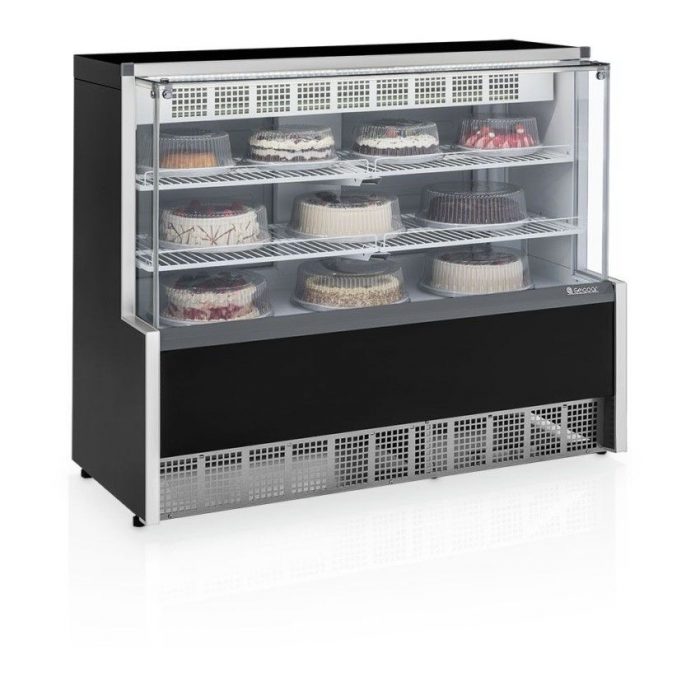 Vitrine Refrigerada Confeitaria Boleira Dupla Função GPEA-140R BR