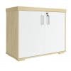 BALCÃO TAMBURATO 2 PORTAS - CARVALHO/BRANCO 6200