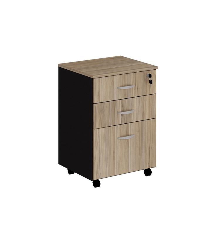 GAVETEIRO VOLANTE 2 GAVETAS E 1 PASTA - NEW CITY