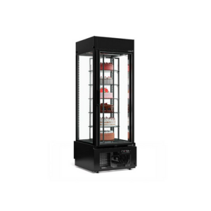 Vitrine Premium Refrigerada Giratória para Bolos/Confeitaria 6 Níveis GEVG-075 PR Gelopar - Frost Free + Iluminação LED Perimetral