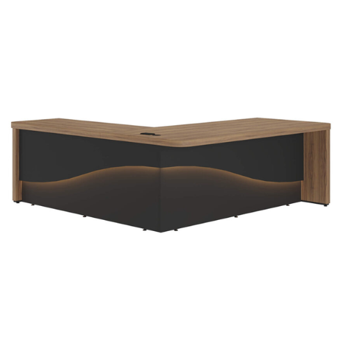 MESA TAMBURATO SUPREME LD NOGAL/PRETO - 6415