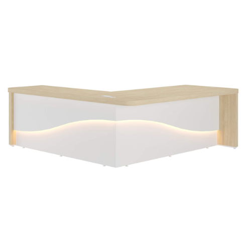 MESA TAMBURATO SUPREME LD CARVALHO/BRANCO - 6416